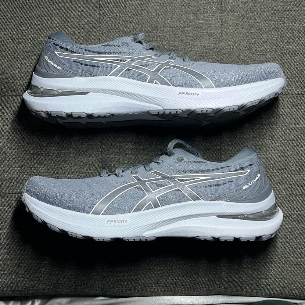 Asics Gray Athletic Running Shoes